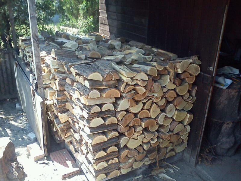 1 erdész köbméter hasított tűzifa